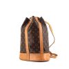 Louis Vuitton Randonnée backpack in monogram canvas and natural leather - 00pp thumbnail