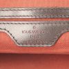 Mochila Louis Vuitton Soho en lona a cuadros ébano y cuero marrón - Detail D3 thumbnail