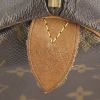 Bolso de mano Louis Vuitton Speedy 40 cm en lona Monogram y cuero natural - Detail D3 thumbnail