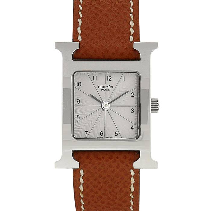 Hermes Heure H watch in stainless steel Ref:  HH1.210 Circa  2011