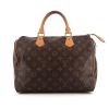Louis Vuitton Speedy 30 handbag in monogram canvas and natural leather - 360 thumbnail