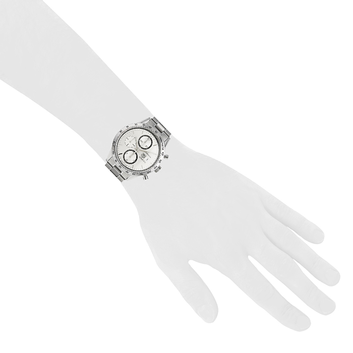 Montre TAG Heuer Carrera Automatic Chronograph Tachymeter en acier Vers  2000 - Detail D1