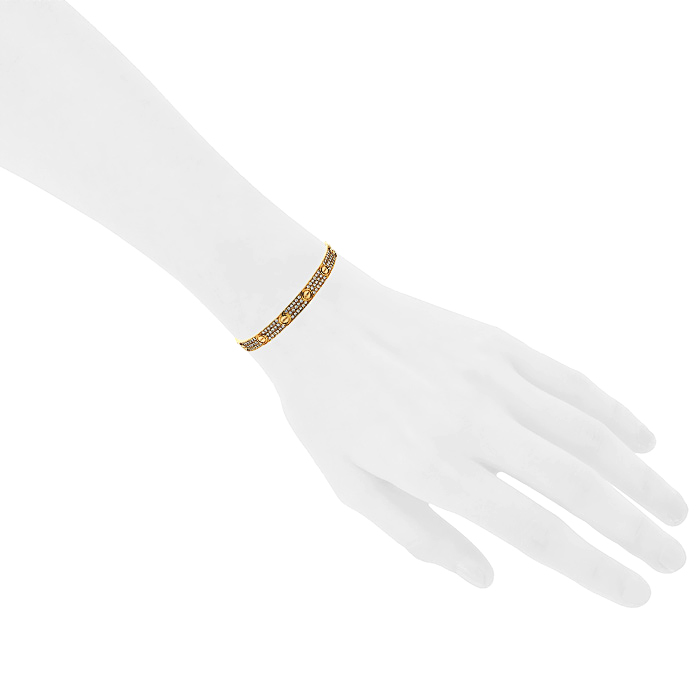 Cartier Love bracelet in yellow gold and diamonds - Detail D1