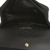 Bolso de mano Chanel 2.55 en tejido jersey negro - Detail D3 thumbnail