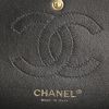Sac à main Chanel 2.55 en toile jersey noire - Detail D4 thumbnail