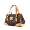 Louis Vuitton Beverly large model handbag in monogram canvas and natural leather - 00pp thumbnail
