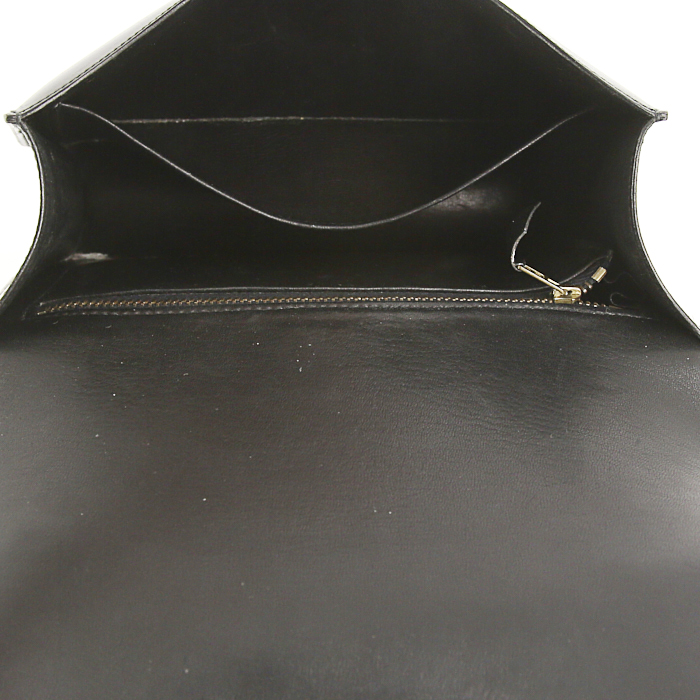 Hermes Constance handbag in black box leather - Detail D3