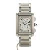 Cartier Tank Française Chrono watch in stainless steel Ref:  2303 Circa  2000 - 360 thumbnail