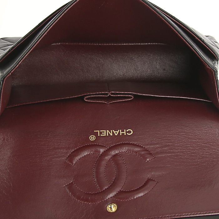 Borsa Chanel Timeless in pelle trapuntata nera - Detail D3