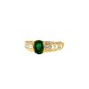 Piaget ring in yellow gold,  diamonds and emerald - 00pp thumbnail