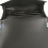 Chanel Boy shoulder bag in black leather and black shagreen - Detail D3 thumbnail