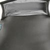 Chanel Boy shoulder bag in black logo canvas and black leather - Detail D3 thumbnail