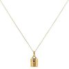 Tiffany & Co 1990's necklace in yellow gold and sapphire - 00pp thumbnail