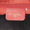 Bolso de mano Dior Lady Dior en lona cannage negra - Detail D3 thumbnail