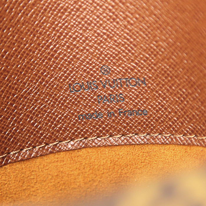 Louis Vuitton Musette Salsa shoulder bag in monogram canvas and natural leather - Detail D3