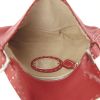 Fendi Baguette handbag in red grained leather - Detail D2 thumbnail