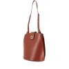 Louis Vuitton Cluny bag worn on the shoulder or carried in the hand in brown epi leather - 00pp thumbnail