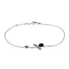 Chaumet Bee my Love bracelet in white gold,  precious stones and diamonds - 00pp thumbnail