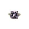 Mauboussin Gueule d'Amour ring in white gold,  amethyst and diamonds - 360 thumbnail