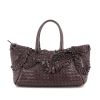 Bottega Veneta Chantilly handbag in purple snake - 360 thumbnail