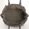 Bottega Veneta Chantilly handbag in purple snake - Detail D2 thumbnail