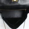 Hermes Kelly 32 cm handbag in black box leather - Detail D2 thumbnail