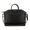 Givenchy Antigona medium model handbag in black grained leather - 360 thumbnail