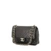 Chanel Timeless handbag in black quilted leather - 00pp thumbnail