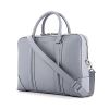 Briefcase Givenchy Lucrezia in grey blue grained leather - 00pp thumbnail