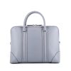 Briefcase Givenchy Lucrezia in grey blue grained leather - 360 thumbnail