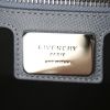 Briefcase Givenchy Lucrezia in grey blue grained leather - Detail D4 thumbnail
