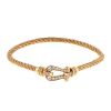 Fred Force 10 small model bracelet in pink gold and diamonds - 00pp thumbnail