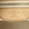 Sac cabas Louis Vuitton en toile damier azur et cuir naturel - Detail D3 thumbnail