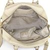 Prada Antic Buckles handbag in beige shading grained leather - Detail D3 thumbnail