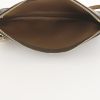 Pochette Louis Vuitton Pochette accessoires en toile monogram marron et cuir naturel - Detail D2 thumbnail