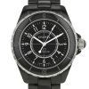 Chanel J12 watch in black ceramic and stainless steel Circa  2000 - 00pp thumbnail