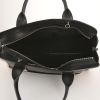 Chloé Alice large model handbag in black and pink bicolor leather - Detail D2 thumbnail
