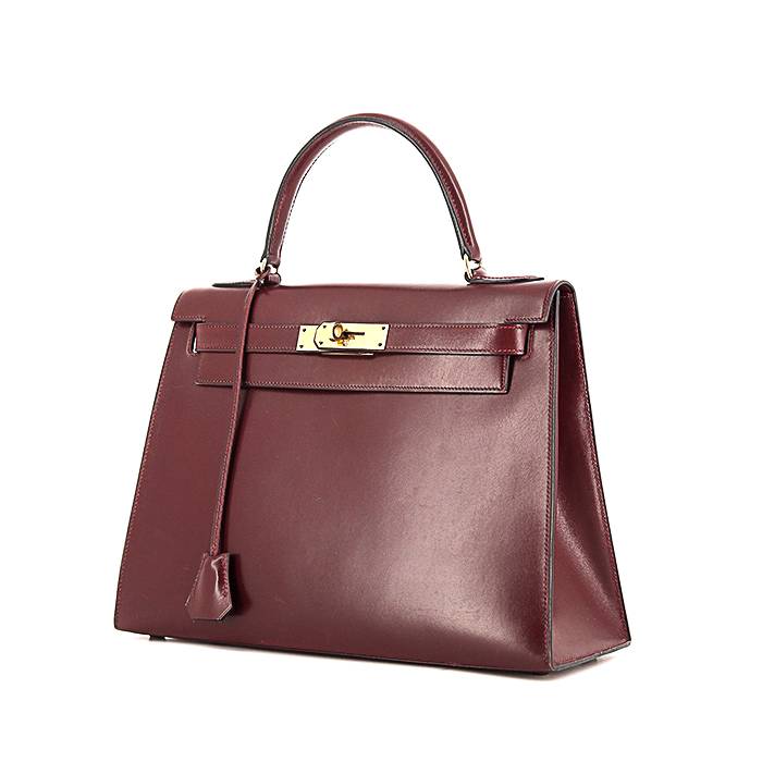 hermes kelly burgundy