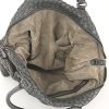Bottega Veneta handbag in black intrecciato leather - Detail D2 thumbnail