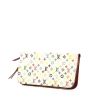 Louis Vuitton Insolite wallet in multicolor monogram canvas and pink leather - 00pp thumbnail