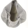 Borsa Bottega Veneta Sloane in pelle intrecciata grigia - Detail D2 thumbnail