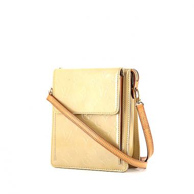 Louis Vuitton Mott Brown Patent Leather Handbag (Pre-Owned)
