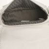 Dior Gaucho handbag in white leather - Detail D2 thumbnail