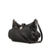 Louis Vuitton L small model shoulder bag in black mahina leather - 00pp thumbnail