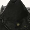 Mulberry Alexa large model shoulder bag in black grained leather - Detail D3 thumbnail