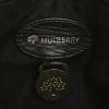 Sac bandoulière Mulberry Alexa grand modèle en cuir grainé noir - Detail D4 thumbnail