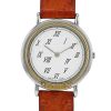 Hermès Météore watch in gold plated and stainless steel - 00pp thumbnail