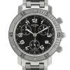 Hermès Clipper Chrono watch in stainless steel Ref:  CL2.910 Circa 2010 - 00pp thumbnail