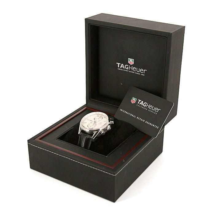 TAG Heuer Carrera Automatic Chronograph Tachymeter watch in stainless steel