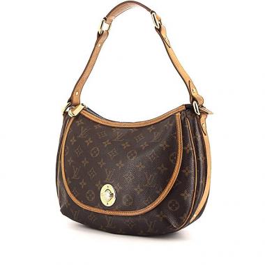 Borsa Louis Vuitton Tulum in tela monogram e pelle naturale